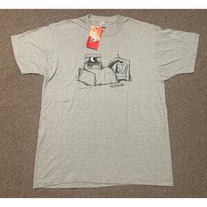 Vintage 80s 1984 XL Screen Stars Horse Equestrian Racing Single Stitch T-Shirt N